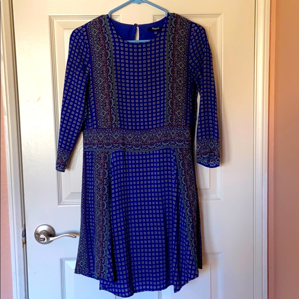 Madewell silk dress